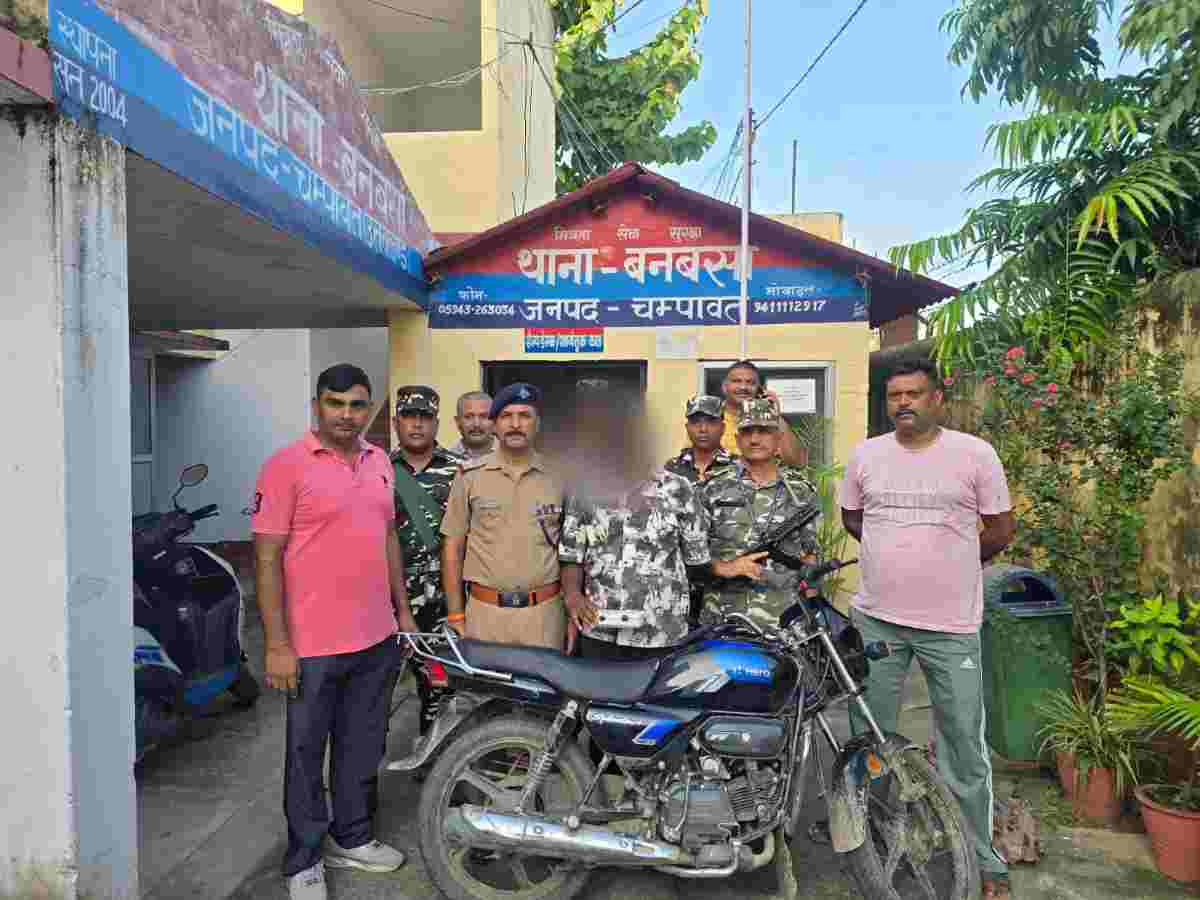 चंपावत:बनबसा का कुख्यात हिस्ट्रीशीटर   खुक्का 25 ग्राम अवैध स्मैक के साथ गिरफ्तार