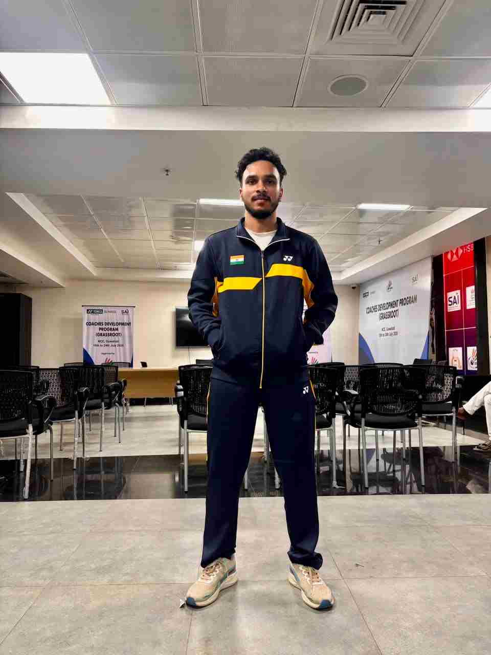 उधम सिंह नगर:पल्लव जोशी एशियन बैडमिंटन चैंपियनशिप के लिए भारतीय टीम के बने कोच।