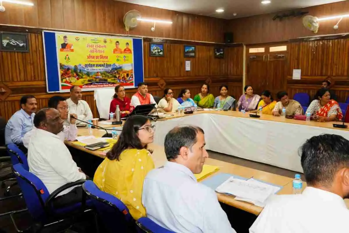चंपावत:जनपद के 681 आंगनबाड़ी केन्द्रों में वृहद स्तर पर आयोजित होगी “आंगन मिलन सेवा”: रेखा आर्य