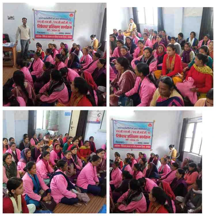 बाराकोट में आशा कार्यकत्रियों / आशा फैसलेटरो का तीन दिवसीय रिफ्रेशर प्रशिक्षण कार्यक्रम का  समापन !  