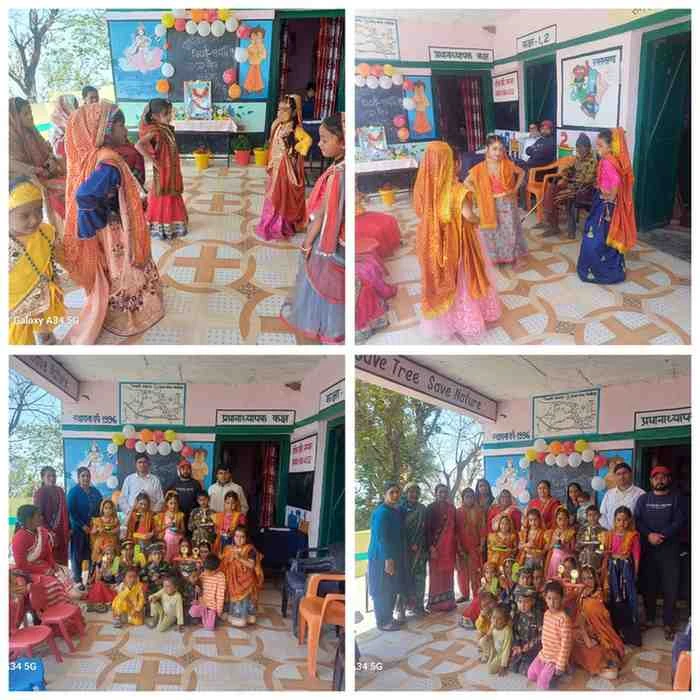 बाराकोट:रा0प्रा0 खकोड़ा में धूमधाम से मना वार्षिकोत्सव नौनिहालों की शानदार प्रस्तुति