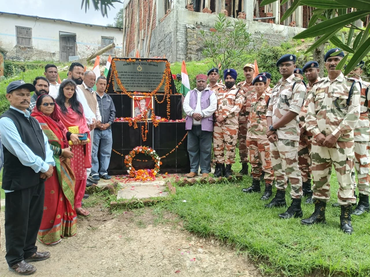 देवीधुरा:आईटीबीपी ने बनाया शहीद नंदन सिंह का शहादत दिवस 