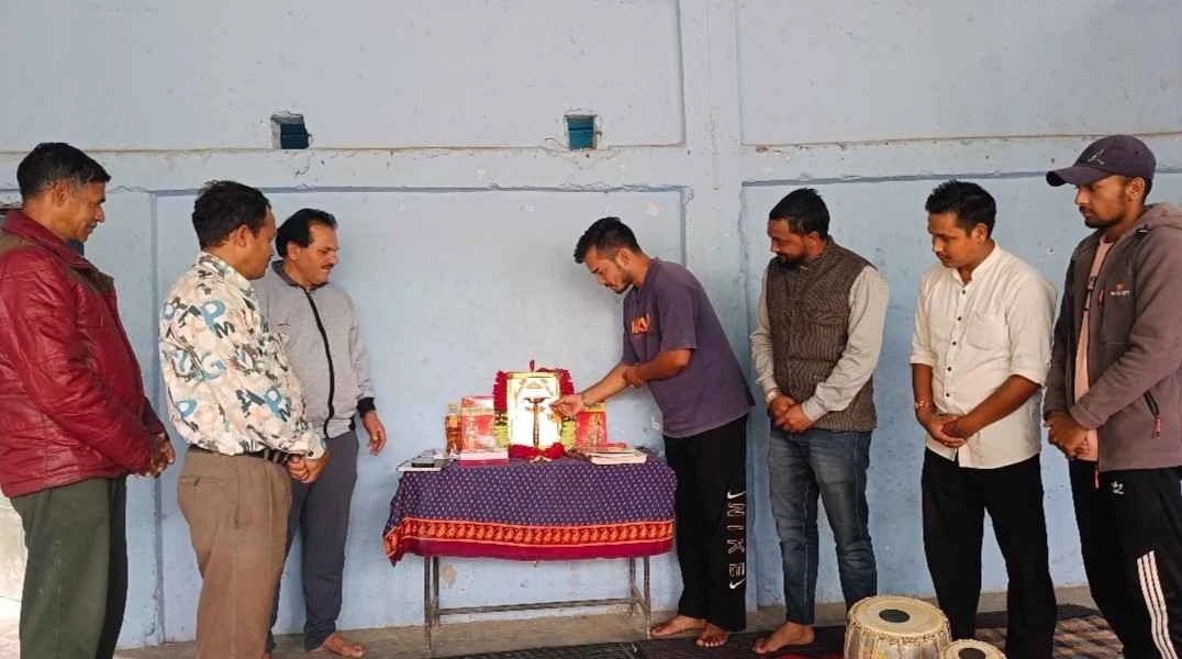बाराकोट:ब्लाक के चोमेल में रामलीला की तालीम हुई शुरू कलाकारों में जोश।। 