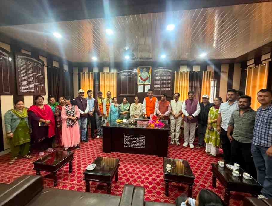 चंपावत जिले में नामित सभासदों का शपथ ग्रहण कार्यक्रम संपन्न