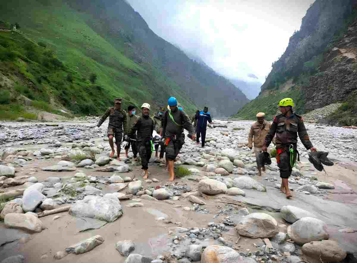 उत्तराखंड:तमक नाले  में बह गए बीआरओ के जवान का शव बरामद।
